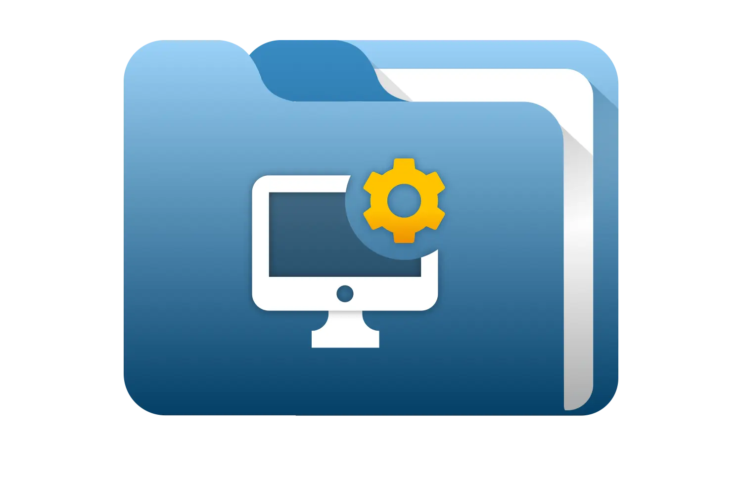 Polarion logo in folder